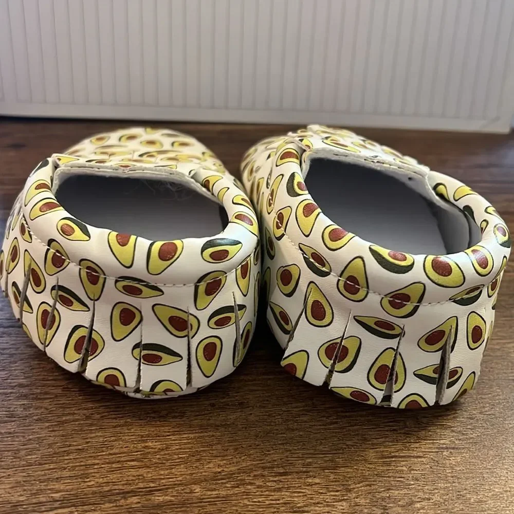 Avocado Print Kids Moccasins